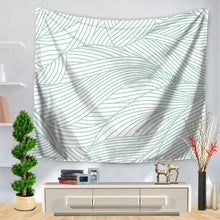 Tapestry Stripe Abstract Fingerprint Printing Hanging Decoration Sit Carpet