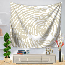 Tapestry Stripe Abstract Fingerprint Printing Hanging Decoration Sit Carpet